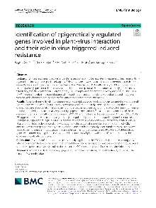 Identification of epigeneti... (naslovnica)