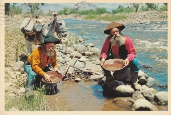 Panning gold; Slikovno gradivo (naslovnica)