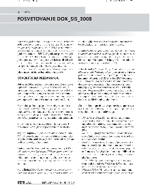 Posvetovanje DOK_SIS_2008 (naslovnica)