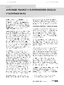 Avtorske pravice v elektron... (naslovnica)