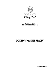 Vpliv komuniciranja z upora... (naslovnica)