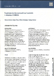 Implementacija normativne k... (cover)