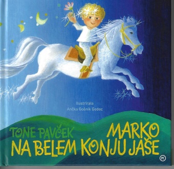 Marko na belem konju jaše (naslovnica)