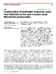 Conservation of molecular r... (naslovnica)