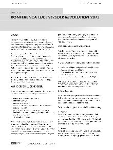 Konferenca Lucene/Solr Revo... (naslovnica)