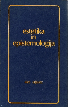 Estetika in epistemiologija... (naslovnica)