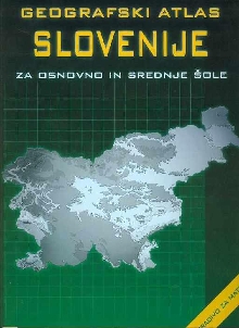 Geografski atlas Slovenije ... (cover)