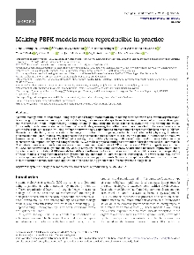 Making PBPK models more rep... (naslovnica)