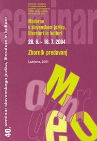 Moderno v slovenskem jeziku... (naslovnica)