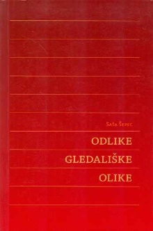 Odlike gledališke olike (cover)