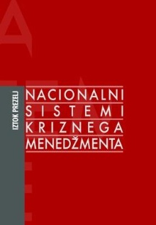 Nacionalni sistemi kriznega... (naslovnica)