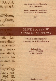 Glive Slovenije : vrste in ... (cover)