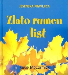 Zlato rumen list : jesenska... (naslovnica)