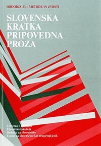 Slovenska kratka pripovedna... (cover)