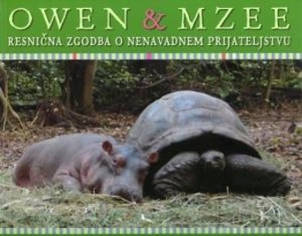 Owen & Mzee : resnična zgod... (naslovnica)