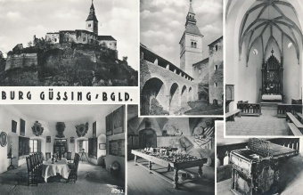 Burg Güssing. Slikovno grad... (naslovnica)