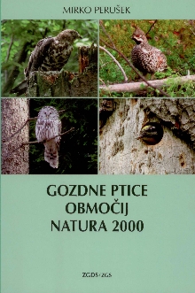 Gozdne ptice območij Natura... (naslovnica)