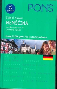 Šolski slovar.Nemščina : ne... (naslovnica)