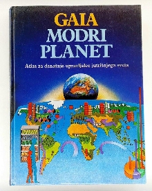 Gaia, modri planet : atlas ... (naslovnica)