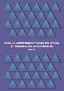 Sodobni parlamentarizem in ... (cover)