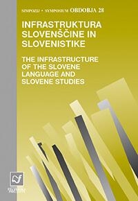 Infrastruktura slovenščine ... (naslovnica)