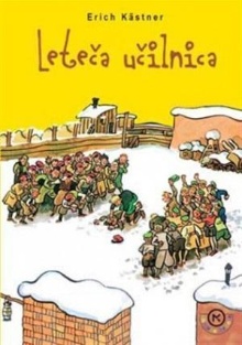 Leteča učilnica : roman za ... (naslovnica)