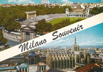 Milano souvenir. Slikovno g... (naslovnica)