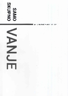 Samovanje, skupnovanje : [s... (naslovnica)