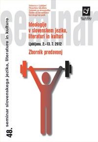 Ideologije v slovenskem jez... (cover)