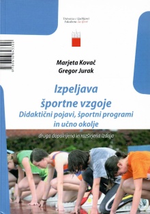 Izpeljava športne vzgoje : ... (cover)