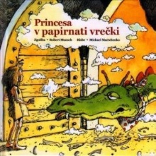 Princesa v papirnati vrečki... (naslovnica)