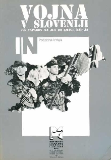 Vojna v Sloveniji : od napa... (naslovnica)