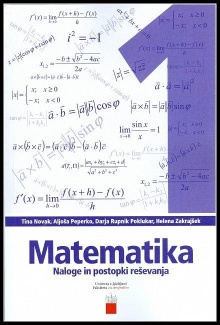 Matematika 1 : naloge in po... (naslovnica)
