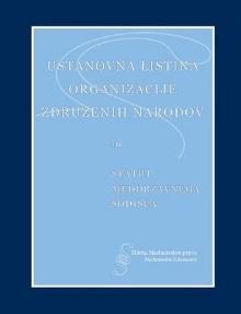 Ustanovna listina Organizac... (naslovnica)