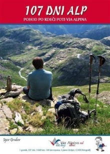 107 dni Alp : [pohod po rde... (naslovnica)