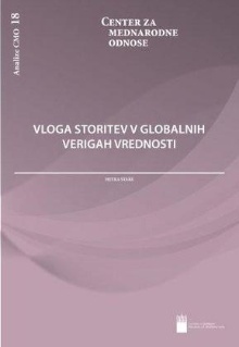 Vloga storitev v globalnih ... (naslovnica)