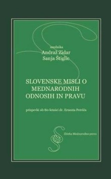 Slovenske misli o mednarodn... (cover)