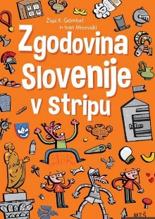 Zgodovina Slovenije v stripu (naslovnica)
