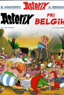 Asterix pri Belgih : Goscin... (naslovnica)
