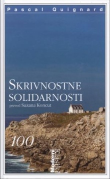 Skrivnostne solidarnosti : ... (naslovnica)