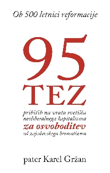 95 tez, pribitih na vrata s... (naslovnica)