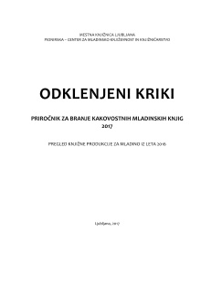 Odklenjeni kriki : priročni... (cover)