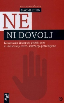 Ne ni dovolj : kljubovanje ... (naslovnica)