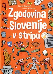 Zgodovina Slovenije v stripu (naslovnica)