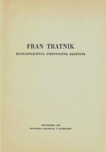 Fran Tratnik : retrospektiv... (naslovnica)