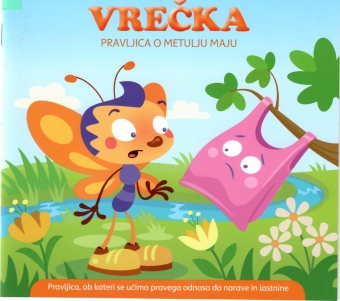 Vrečka : pravljica o metulj... (cover)