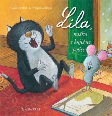 Lila, miška s knjižne polic... (naslovnica)