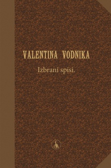 Valentina Vodnika izbrani s... (naslovnica)