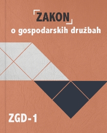 Zakon o gospodarskih družba... (naslovnica)