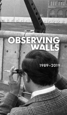 Observing Walls: 1989-2019;... (naslovnica)